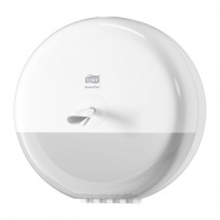 Диспенсер для туалетной бумаги рулонах белый Tork Smart One 680000 Диспенсер для туалетной бумаги рулонах белый Tork Smart One 680000