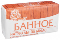 нет Мыло туалетное 160 гр. фасованное "Банное" в инд.упак. (72шт/кор) НЭФИС 01461