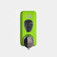 Диспенсер для жидкого мыла-пены LIME, 0.6л., зеленый 972004/ 03730