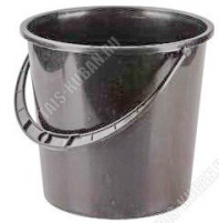 Ведро 7л. хозяйственное (d 24, h 23,5 см.) микс (10) М6308/ 247497/ 03433