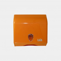 Диспенсер для бумажных полотенец листовых V (ZZ), LIME оранжевый 926003/ 03691 Диспенсер для бумажных полотенец листовых V (ZZ), LIME оранжевый 926003/ 03691